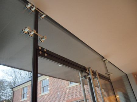 ClearGlaze frameless double glazed door system